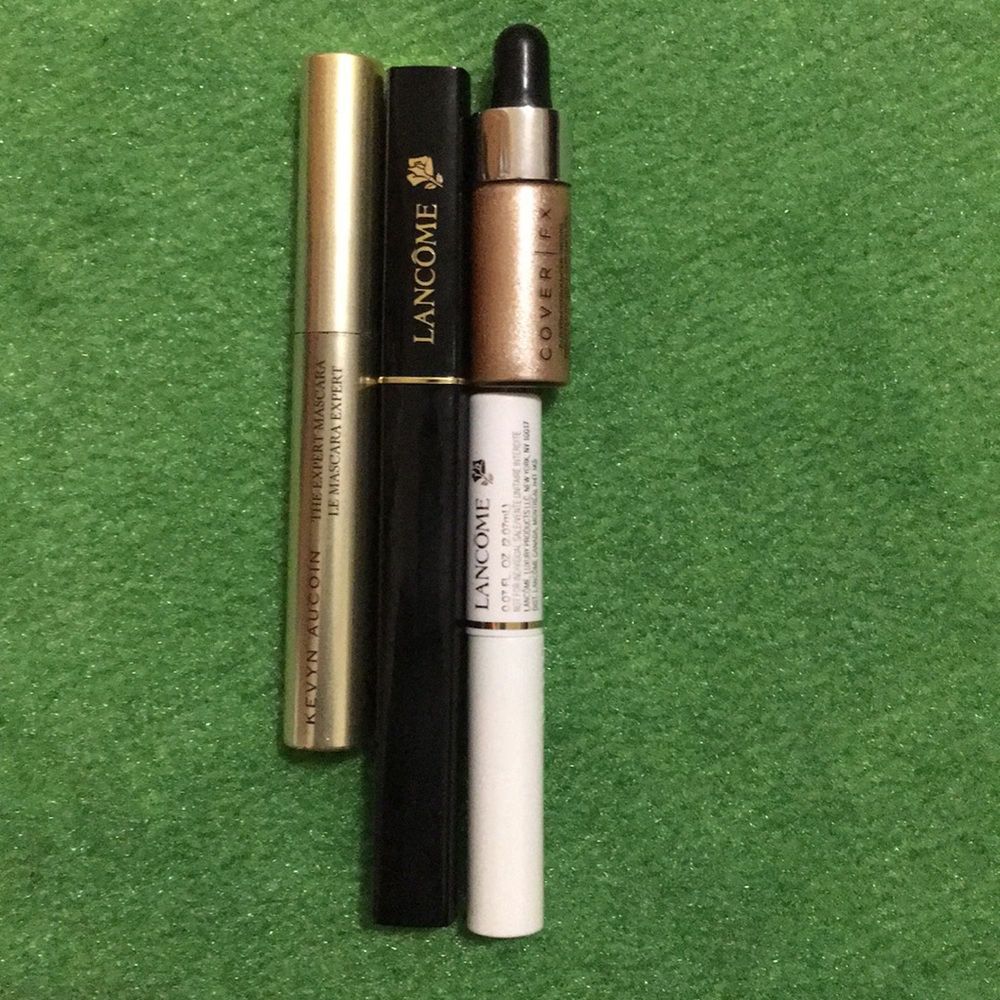 Mascara and highlights